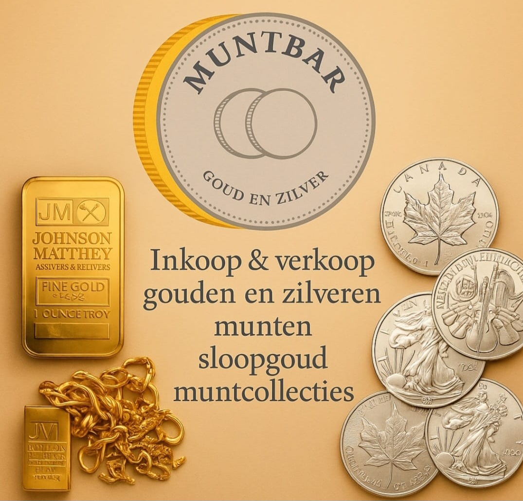 Muntbar goud en zilver